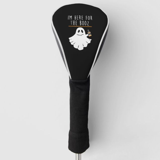 Halloween Booz Golf Head Cover (Front)