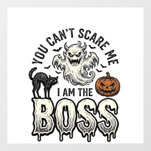 Halloween Boss Ghost Vintage Engraving Shirt Desig