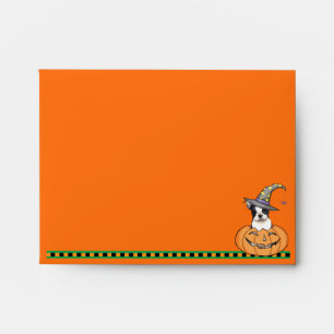 Halloween Boston Terrier Envelopes