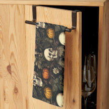 Halloween Botanical Skulls