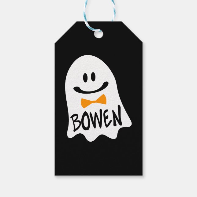 Halloween Bowen Gift Tags (Front)