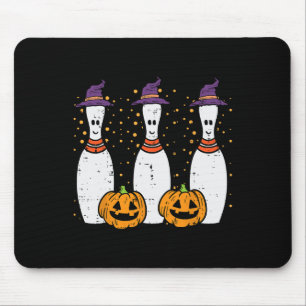 Halloween Bowling Costume Bowler Men Women Kids Bo Mouse Pad