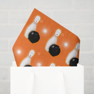 Halloween Bowling Tissue Paper