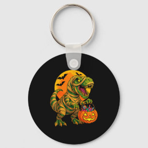 Halloween Boys Dinosaur Mummy T Rex Y Pumpkin Moon Key Ring