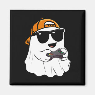 Halloween Boys Kids Ghost Gamer Scary Costume Gami Magnet