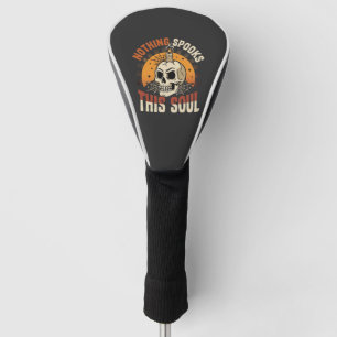 Halloween Brave Skeleton Night Golf Head Cover