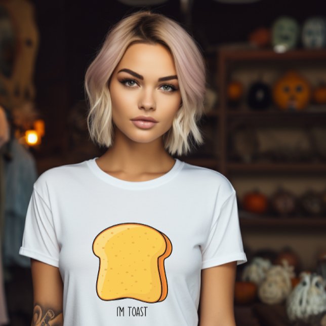 Halloween breakfast duo couples I'm toast funny T-Shirt (Creator Uploaded)