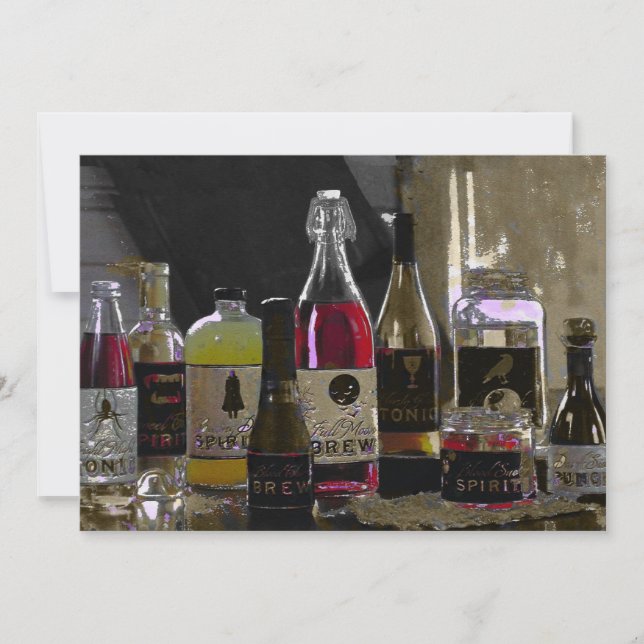 Halloween Brew ~ Invitations (Front)