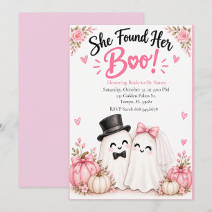 Halloween Bridal Shower Invitation