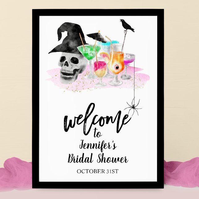 Halloween Bridal Shower Welcome Sign (Creator Uploaded)