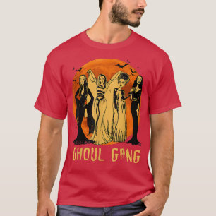 Halloween Bride Frankenstein Ghoul Gang Horror Got T-Shirt