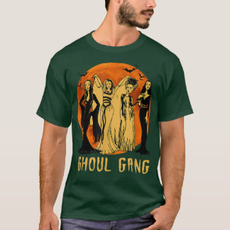 Halloween Bride Ghoul Gang Horror Goth Queens Desi T-Shirt