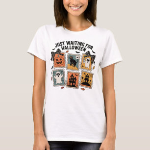 Halloween Briefmarken T-Shirt