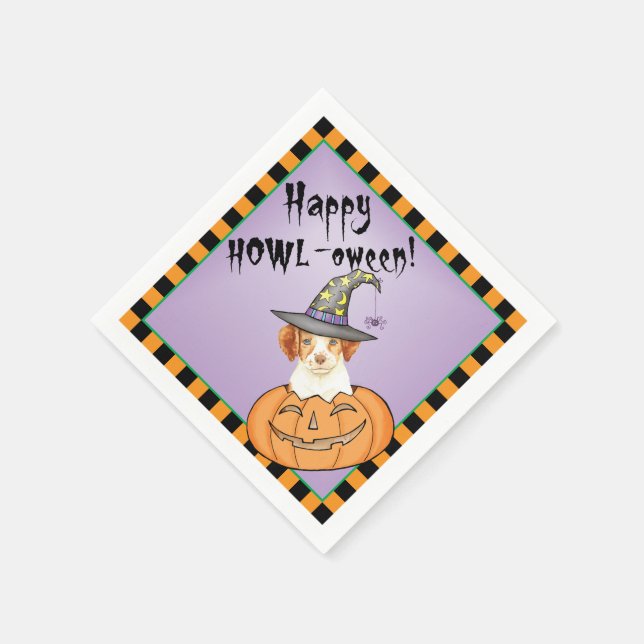 Halloween Brittany Napkins (Corner)