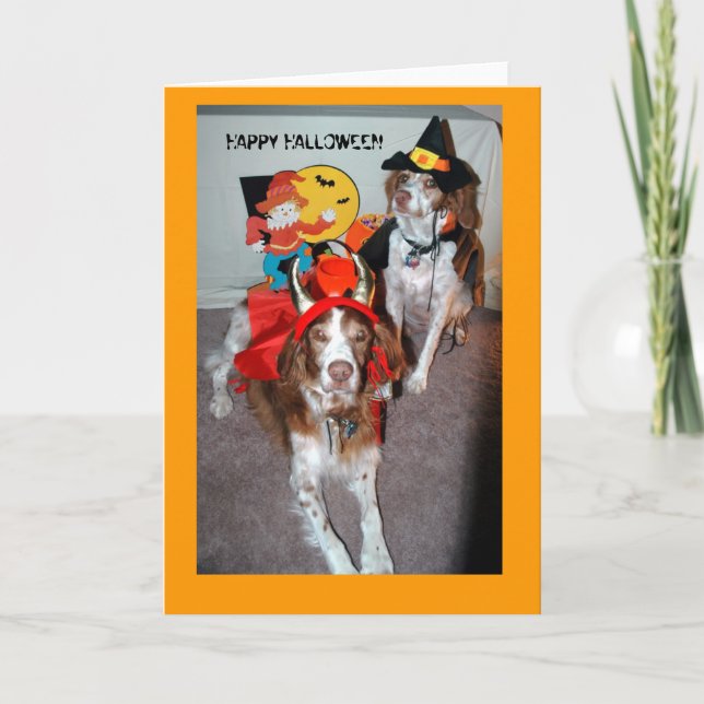 HALLOWEEN BRITTANYS CARD (Front)