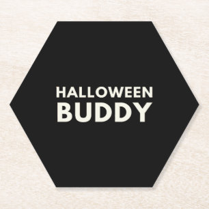 Halloween Buddy Paper Coaster