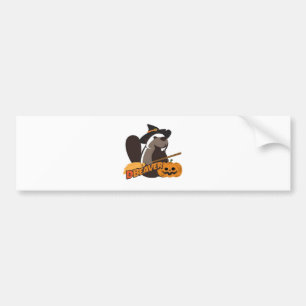 Halloween bumper sticker