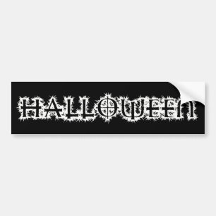 Halloween Bumper Sticker