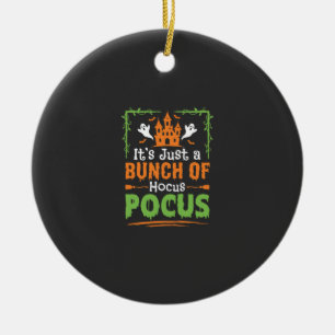 Halloween Bunch of Hocus Pocus Ceramic Tree Decoration