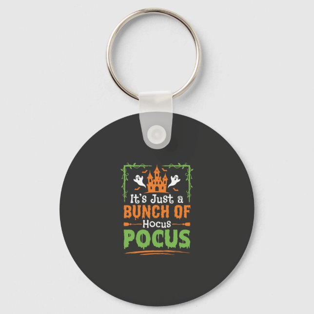 Halloween Bunch of Hocus Pocus Key Ring (Front)