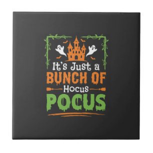 Halloween Bunch of Hocus Pocus Tile