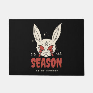 Halloween Bunny Doormat