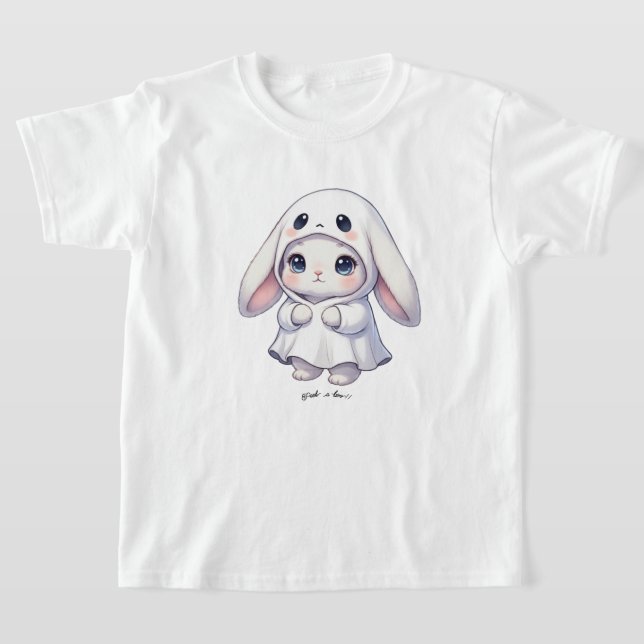 Halloween Bunny  T-Shirt (Laydown)