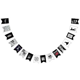 HALLOWEEN bunting banner