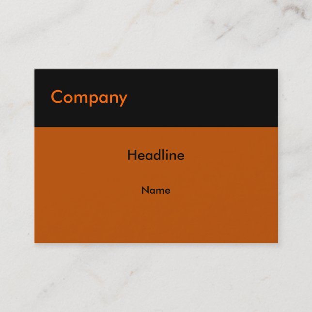 Halloween Business Card (Front)