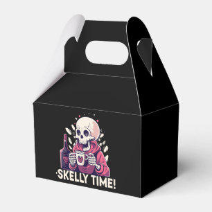 halloween but its skelly time favour box