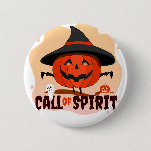 Halloween Call of Spirit 6 Cm Round Badge