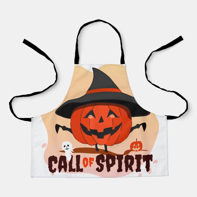 Halloween Call of Spirit Apron (Front)