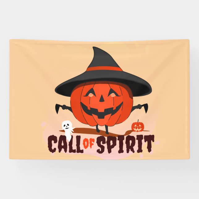 Halloween Call of Spirit Banner (Horizontal)