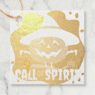 Halloween Call of Spirit Favour Tags
