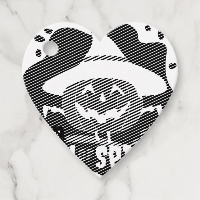 Halloween Call of Spirit Favour Tags (Front)