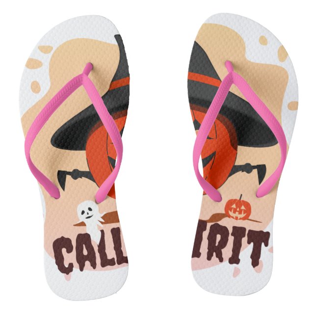 Halloween Call of Spirit Jandals (Footbed)
