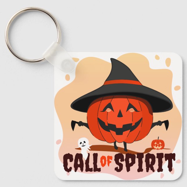 Halloween Call of Spirit Key Ring (Front)