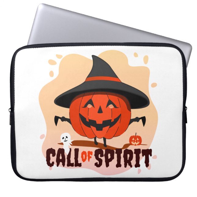 Halloween Call of Spirit Laptop Sleeve (Front)