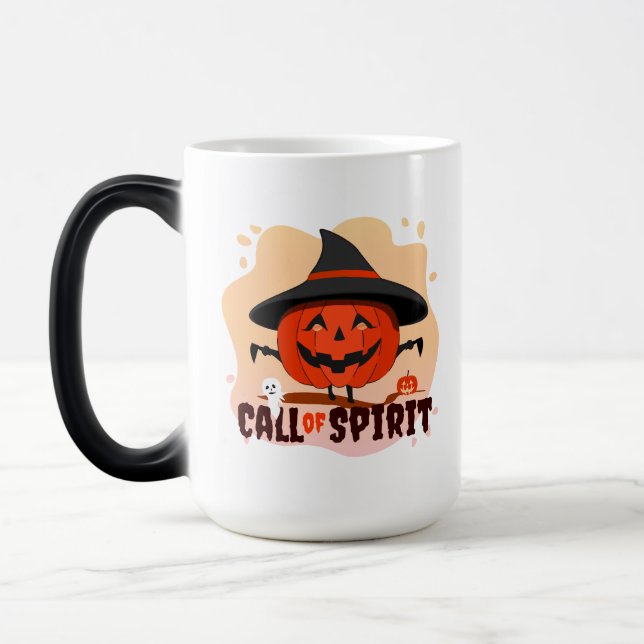 Halloween Call of Spirit Magic Mug (Left)