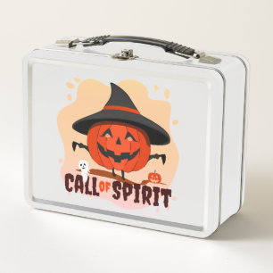Halloween Call of Spirit Metal Lunch Box