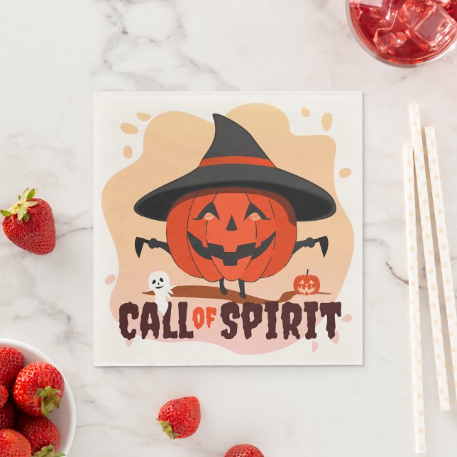 Halloween Call of Spirit Napkin (Insitu)