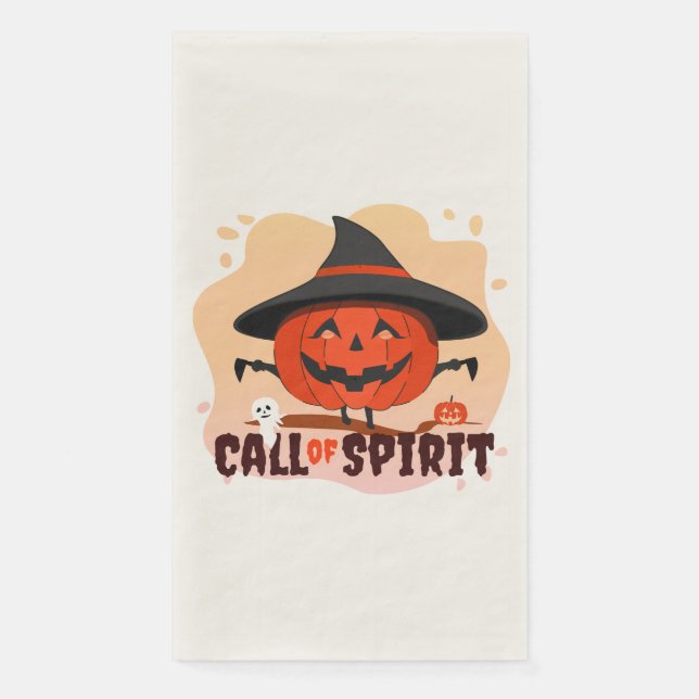 Halloween Call of Spirit Napkin (Front)