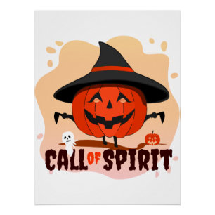 Halloween Call of Spirit Poster