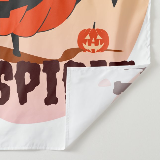 Halloween Call of Spirit Tapestry (Detail)