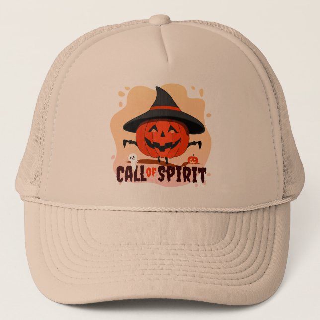 Halloween Call of Spirit Trucker Hat (Front)