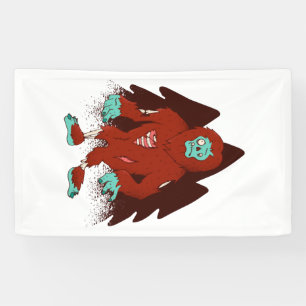 Halloween Camping Banner