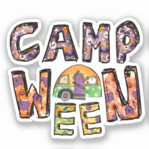 Halloween Camping   Word Pun