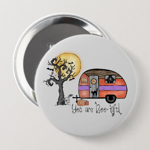 Halloween Camping   You Are Boo-tiful 10 Cm Round Badge