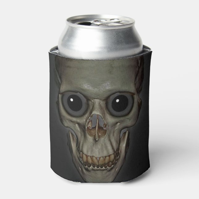 Halloween Can Cooler/Skull Cooler (Can Front)