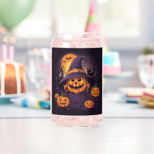 Halloween - can glass